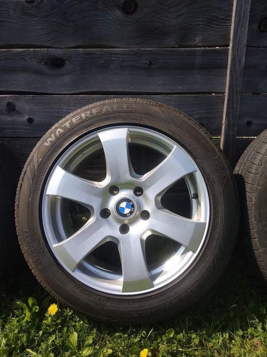Диски R17 5.120+шини 215.55.17. opel, BMW