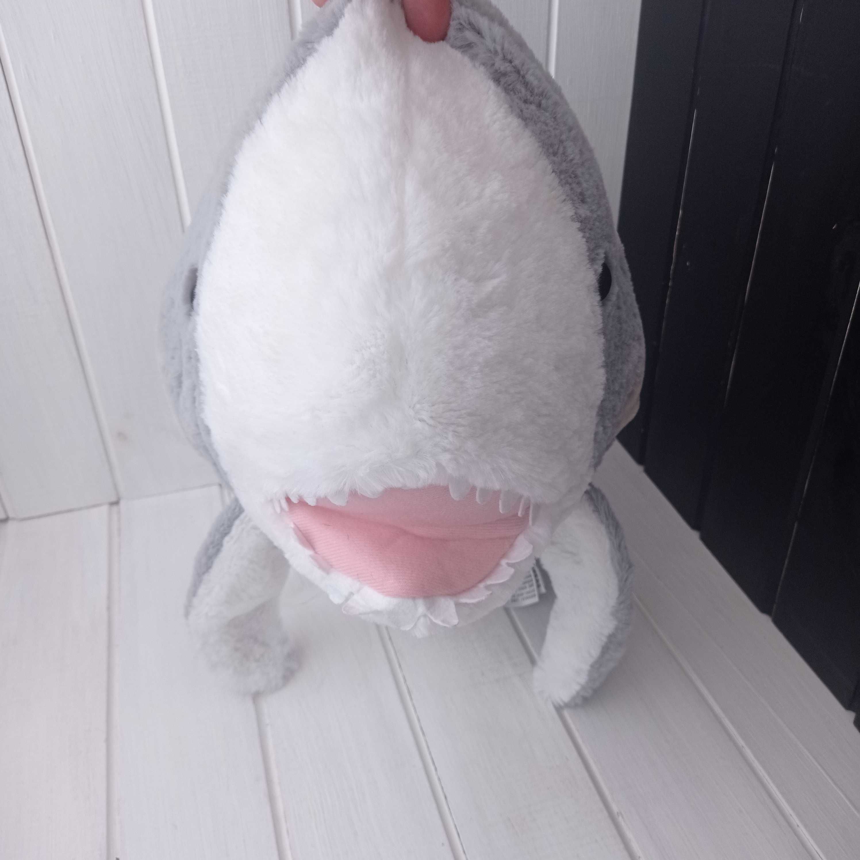 М'яка іграшка велика акула акульонок подушка
