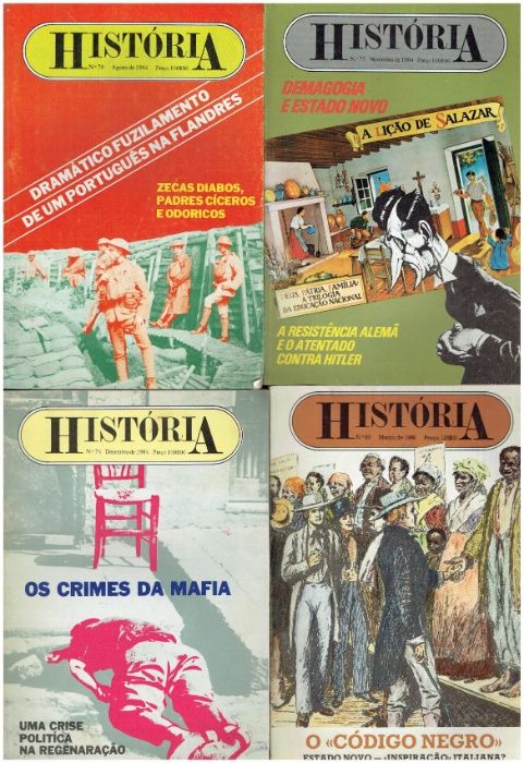 8682 Colecção Revista História (Nº 61 ao Nº 125)