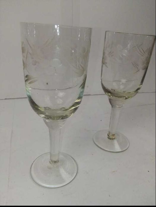 Келихи на ніжці для шампанського ( 2 шт )