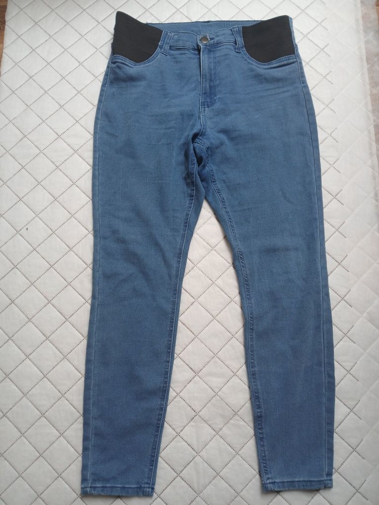 Spodnie Jeans Miękki L-XL Jak Nowe
