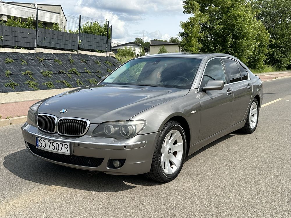BMW E65 3.0d 231km, 2005r LIFT, Szyberdach, Czarna Skóra