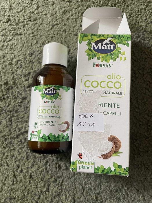 MATT Olej kokosowy do włosów 100ml 1211