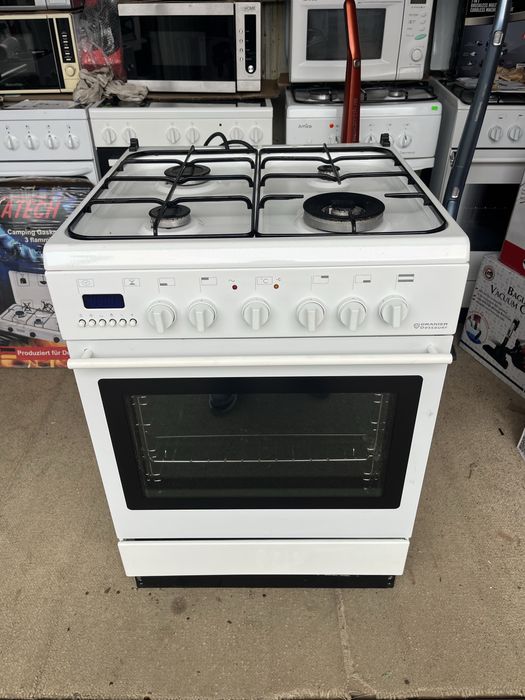 Газово-електрична плита 60см ширина