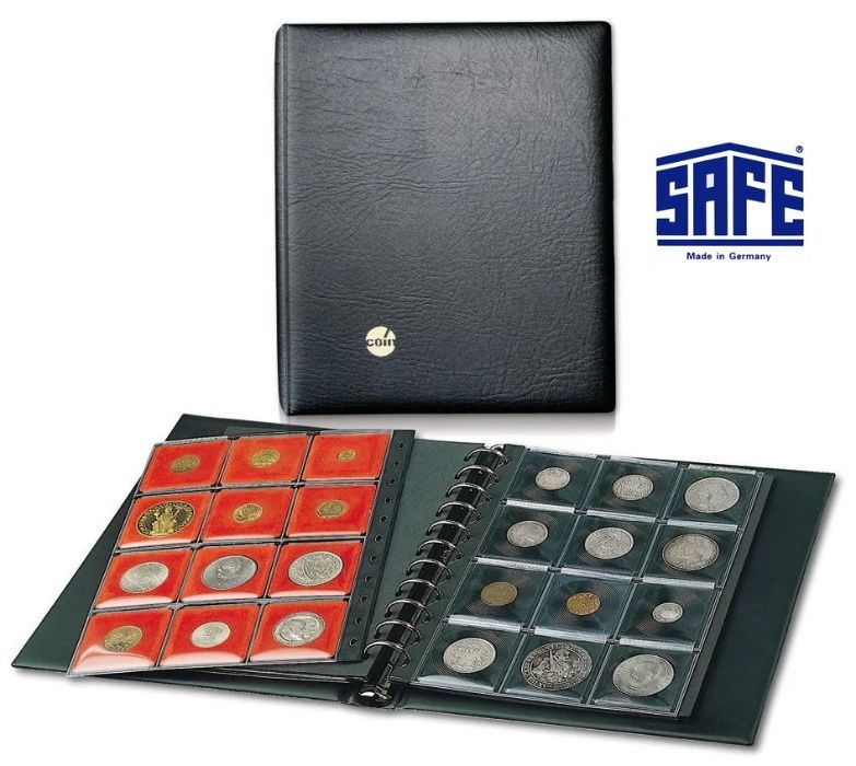 Альбом із квадрокапсулами для монет SAFE Combi
