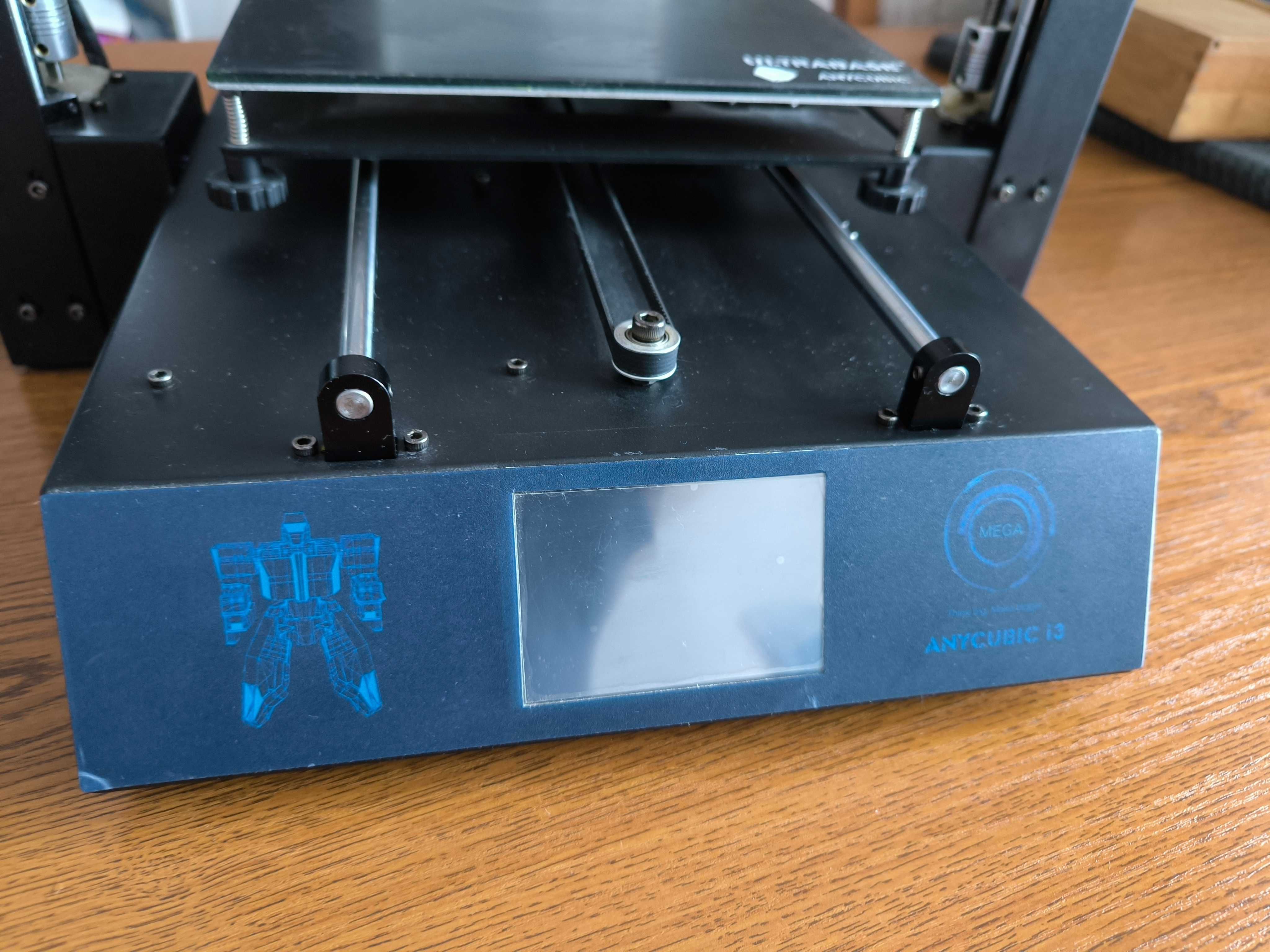 Drukarka 3D Anycubic I3 Mega, po mocnym tuningu.
