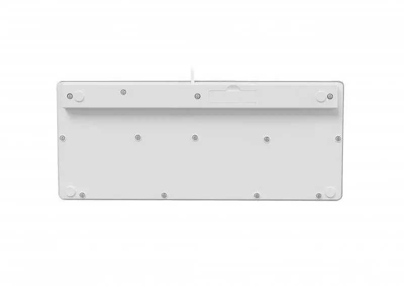 Клавіатура Maxxter KBM-C01W-UA, White, USB