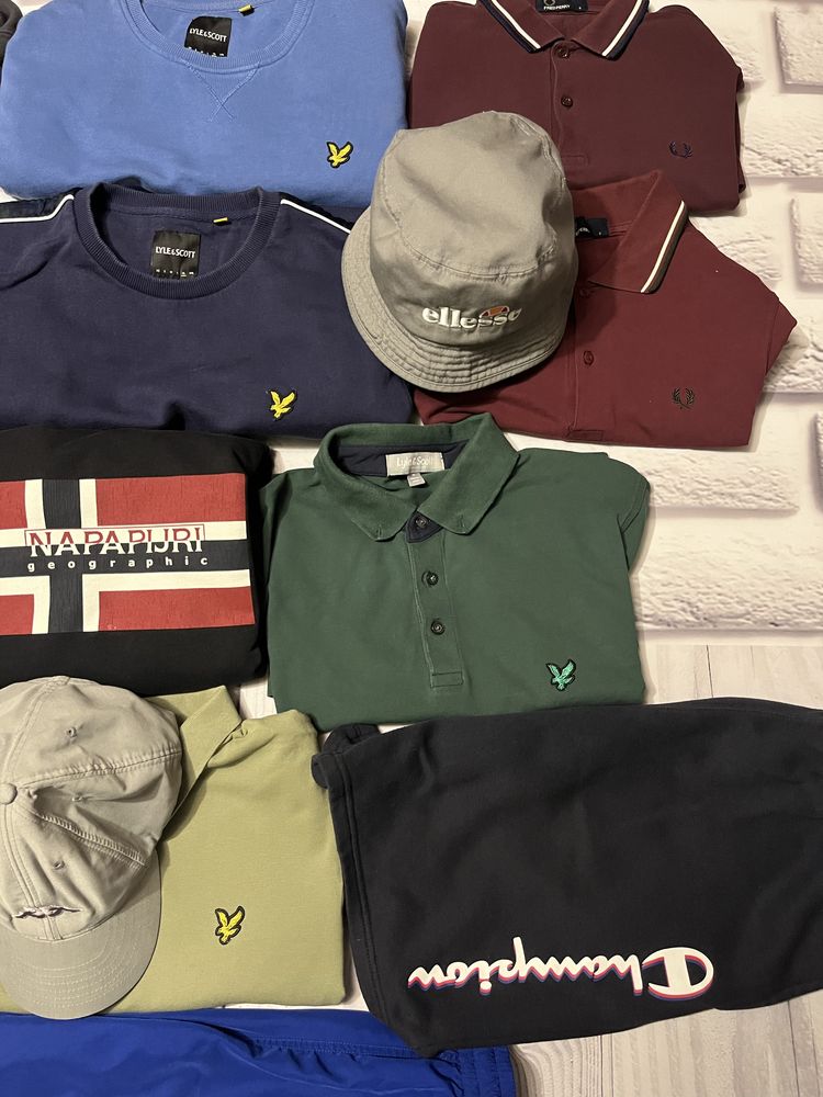 Кофта Napapijiri,Lyle & Scott, Nike, Fred perry