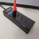 Usb зарядка Док станция для ноутбука USB 3.0 с 4 портами Usb Hub