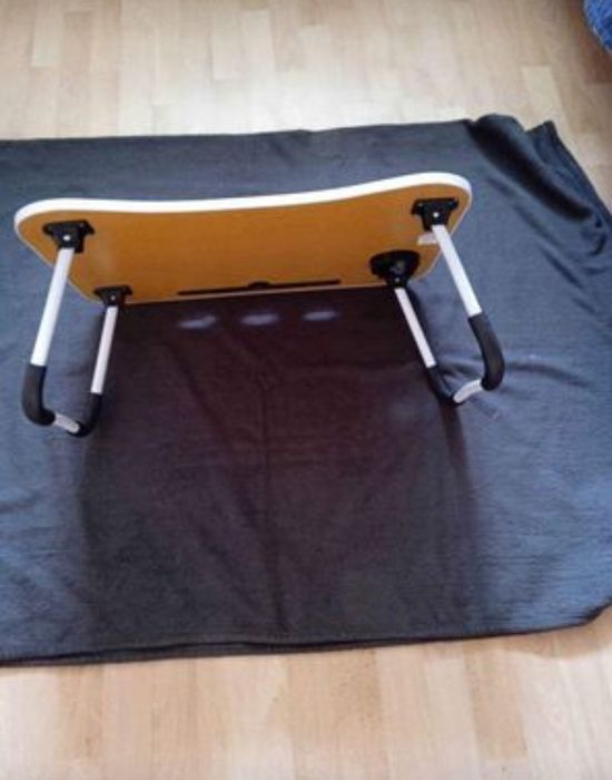 Nowy czarny stolik podstawka pod laptopa