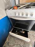 Fogão gaz Indesit a funcionar