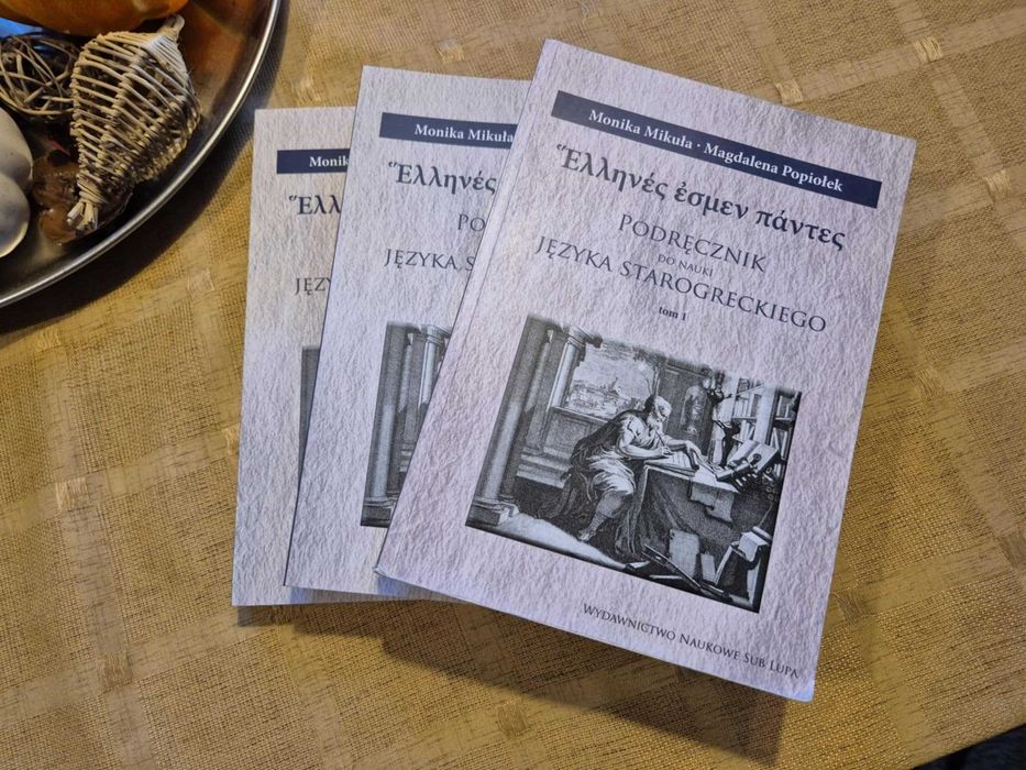 Podręcznik do nauki języka starogreckiego Tom I, II i III