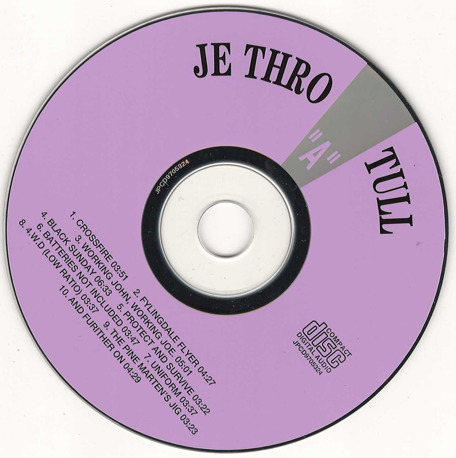 Jethro Tull – A   płyta CD