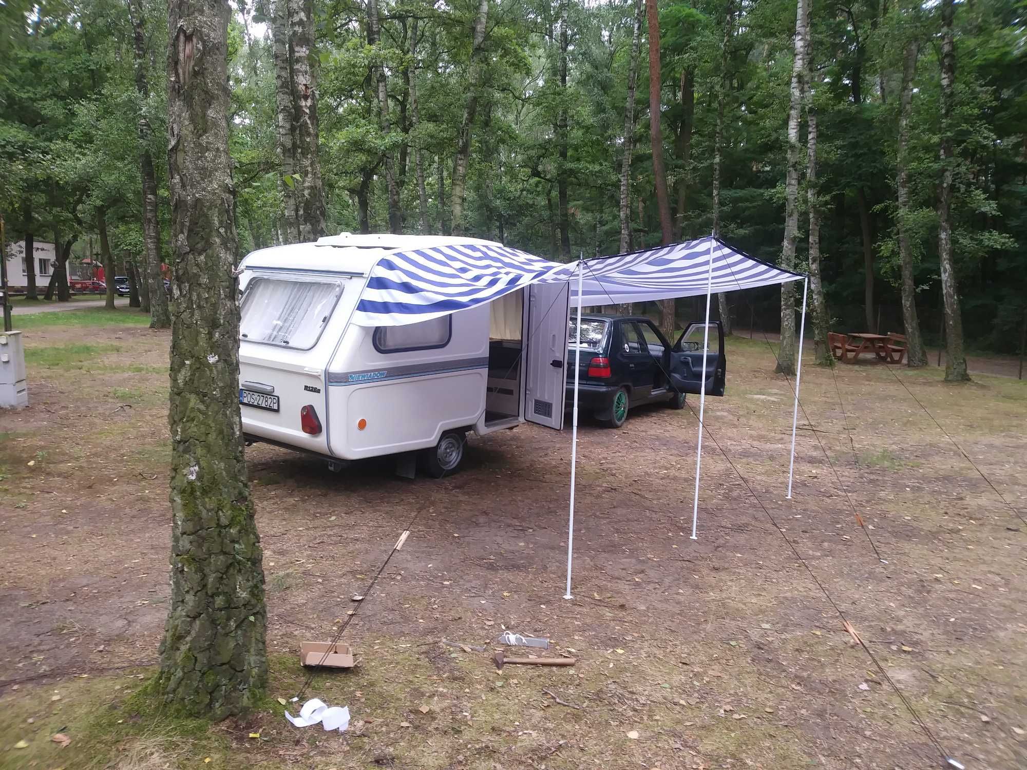 Przyczepa campingowa Niewiadów 126E- odnowiona