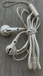 słuchawki przewodowe białe mikrofon Jack 3.5mm