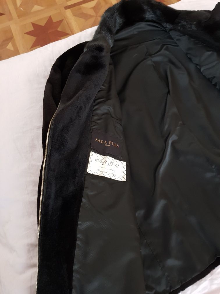 Мужская норковая куртка, новая.  52 54, 56 размер