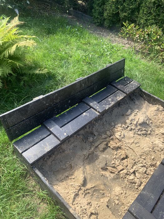 Piaskownica drewniana