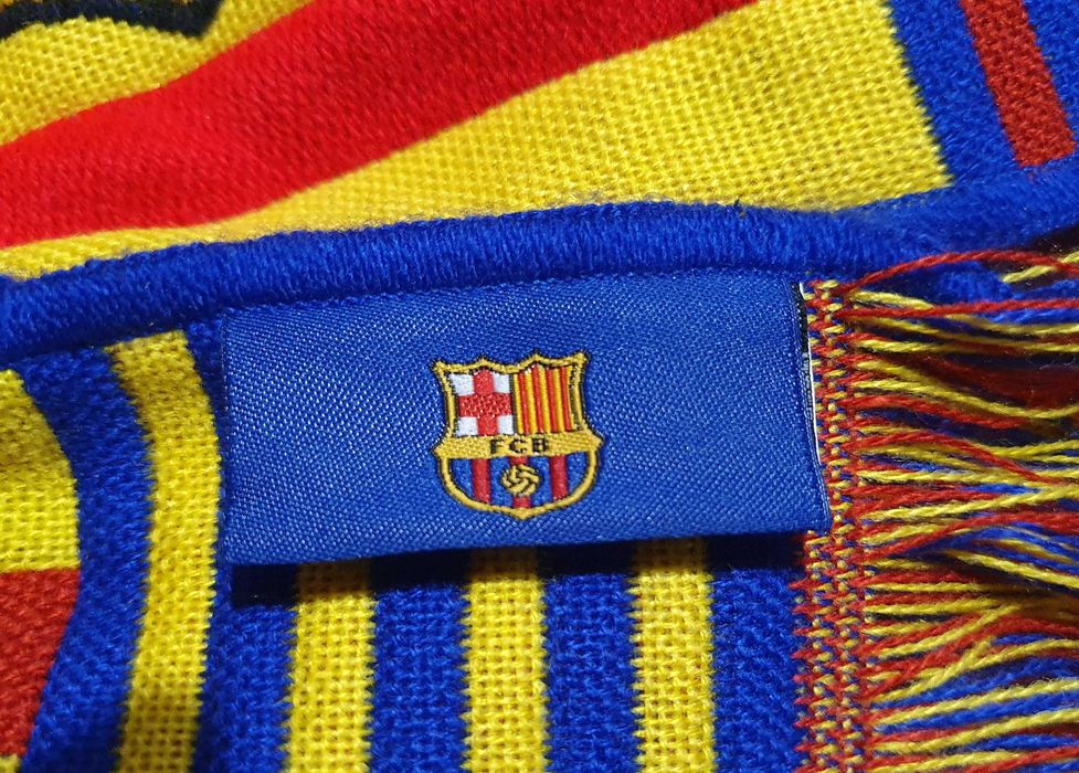 Cachecol do Futbol Club BARCELONA – oficial e original