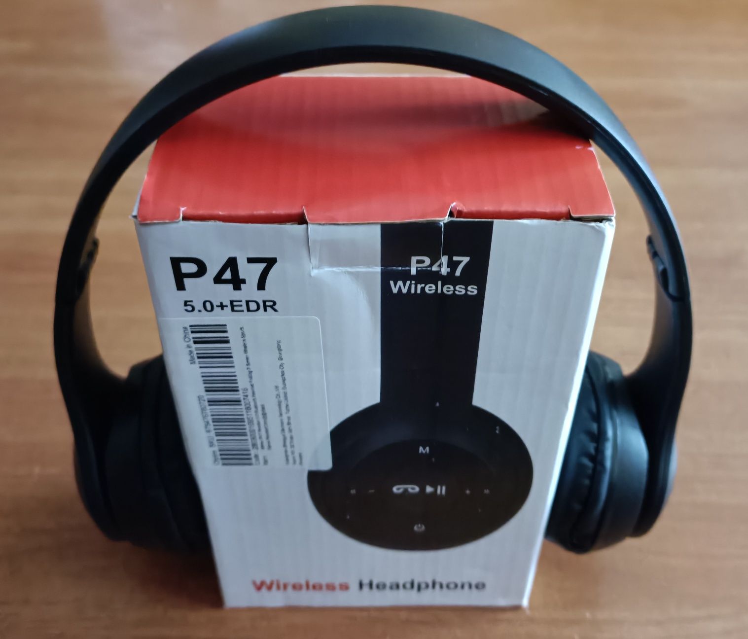 Бездротові Блютуз Стерео Навушники P47 5,0 + EDR Wireless Black