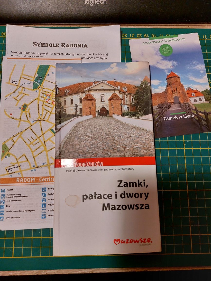 Przewodniki Mazowsze, zamki i pałace