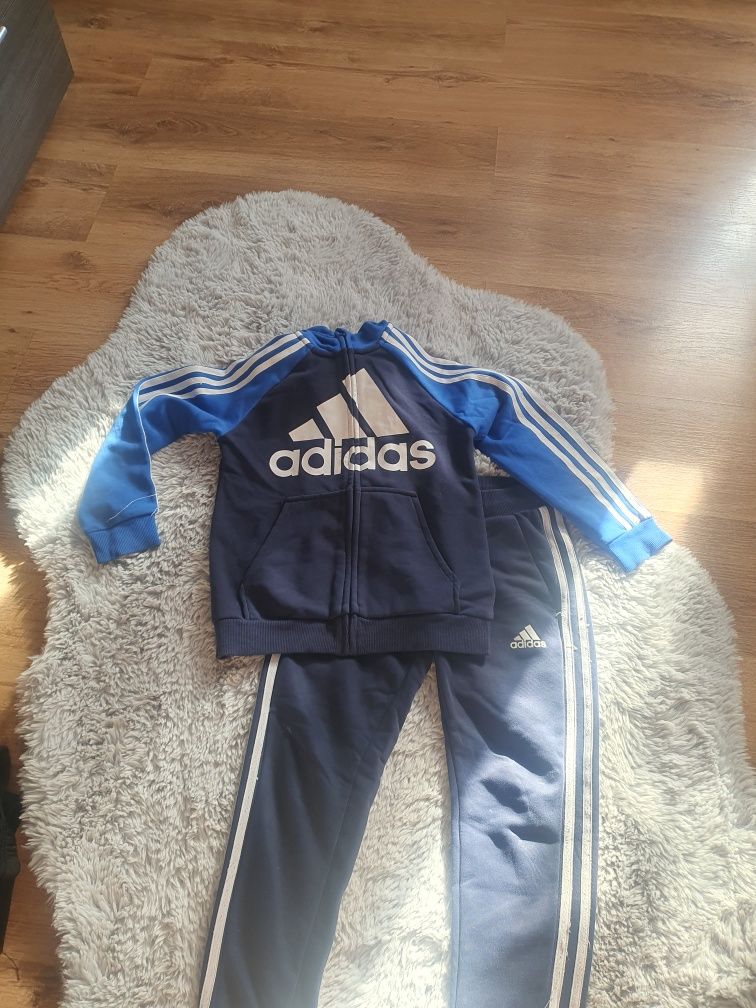 Komplet dresowy adidas oryginalny 128