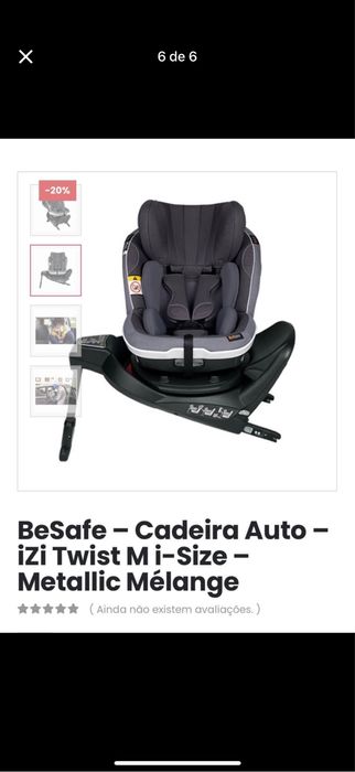 Cadeira Auto – iZi Twist M i-Size -Besafe