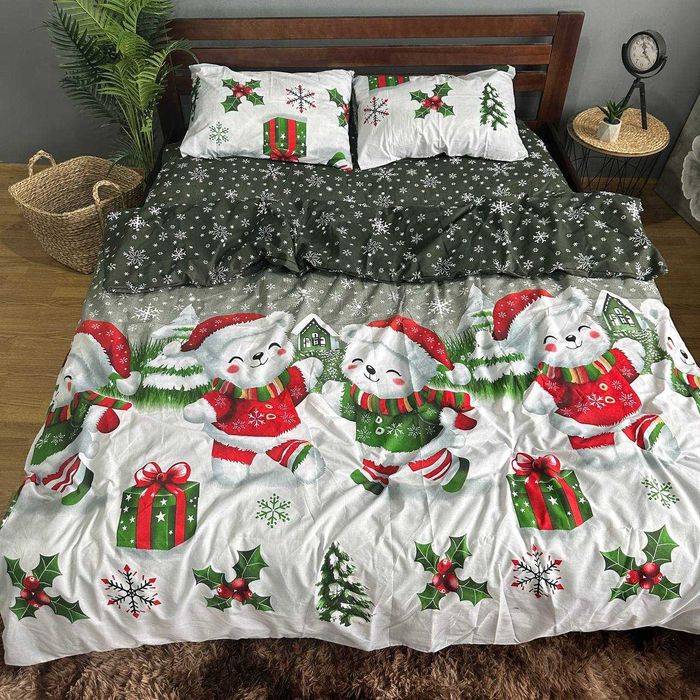 РОЗПРОДАЖ складу Постіль до Нового року Новорічна Постіль ДУЖЕ МАЛО!