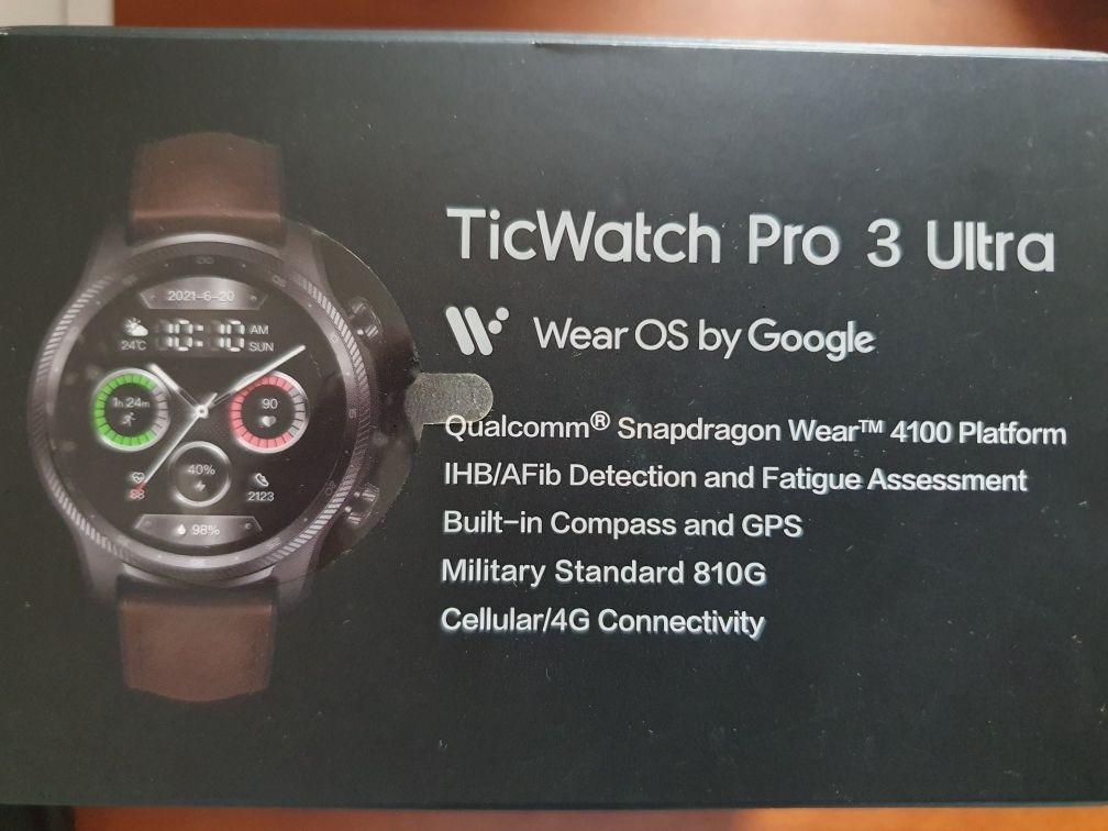 Tickwatch pro 3 Ulta LTE