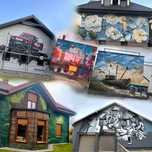 Malowanie artystyczne / graffiti / mural /reklama / fototapeta