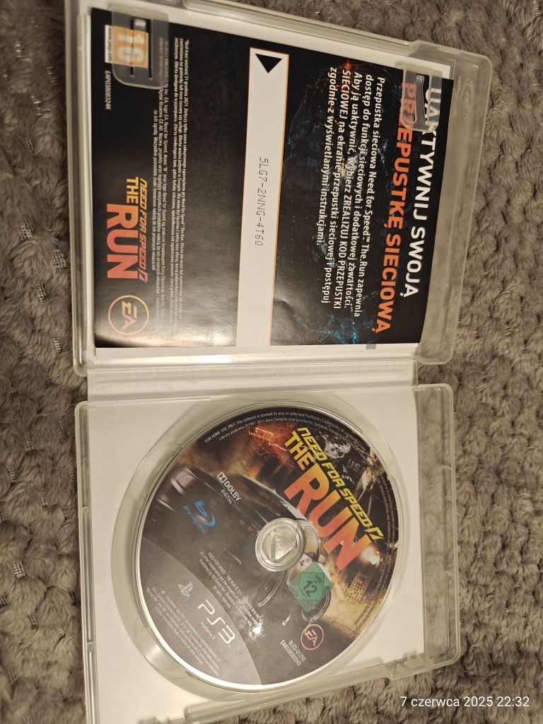Need for speed the run ps3 sony PlayStation