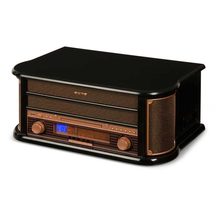 Wieża stereo Auna Odtwarzacz CD MP3 FM Kaseta USB