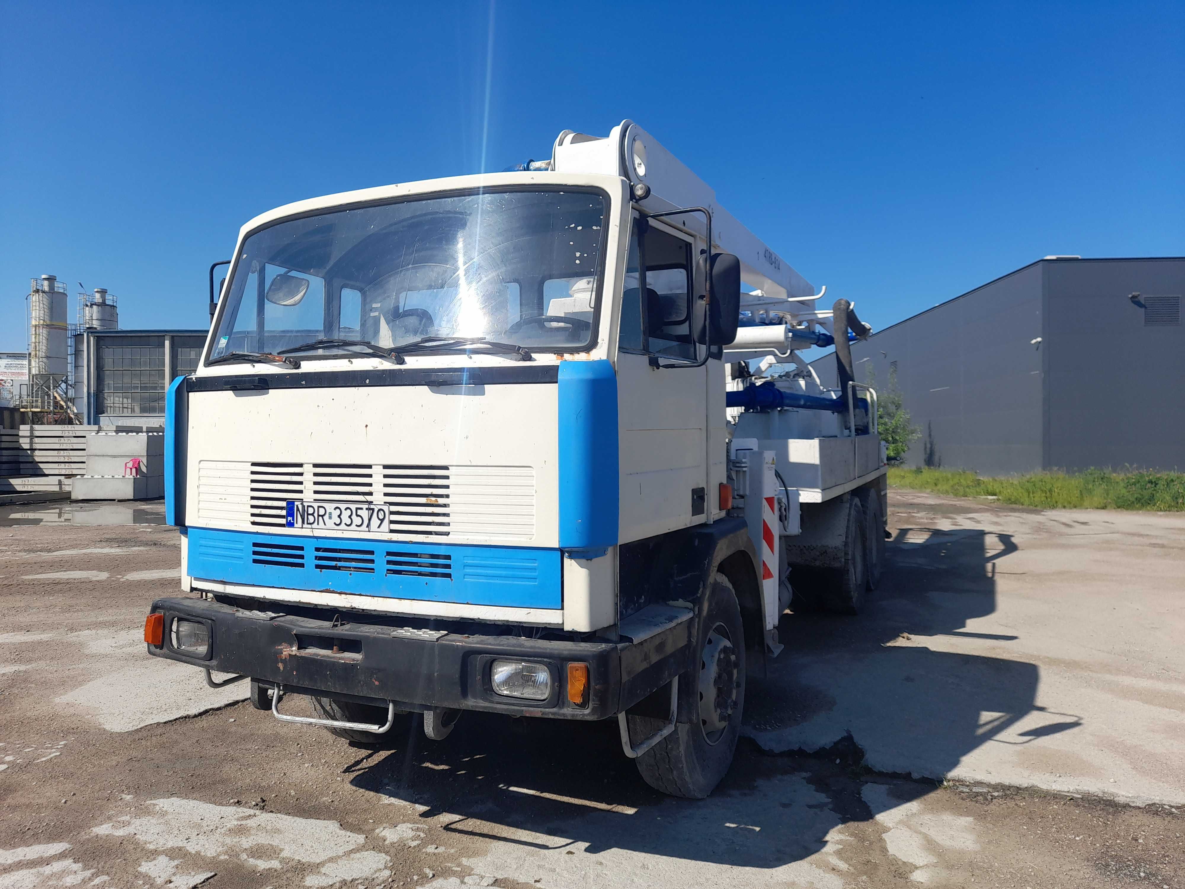 Jelcz pompa do betonu 25m