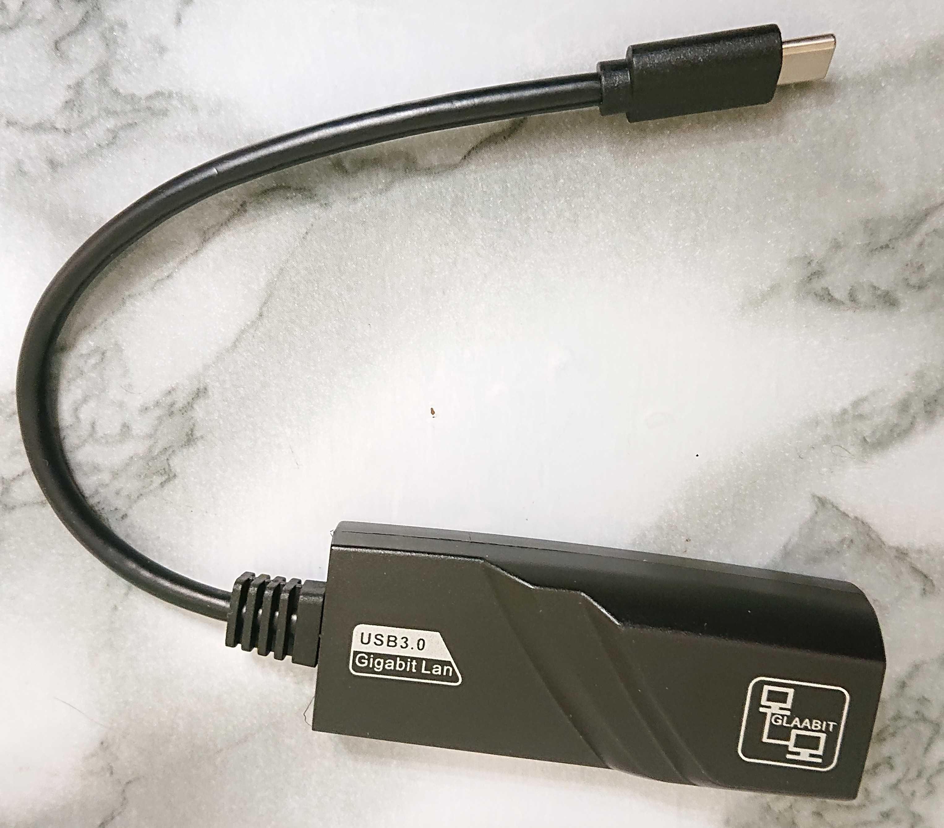 Внешняя сетевая карта 1Gbps type-c
