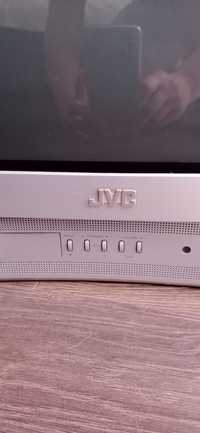 Телевизор JVC плоский экран.