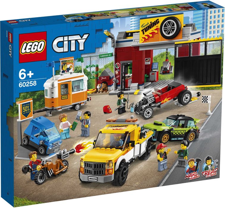 LEGO City - 60258 Warsztat tuningowy - Nowe
