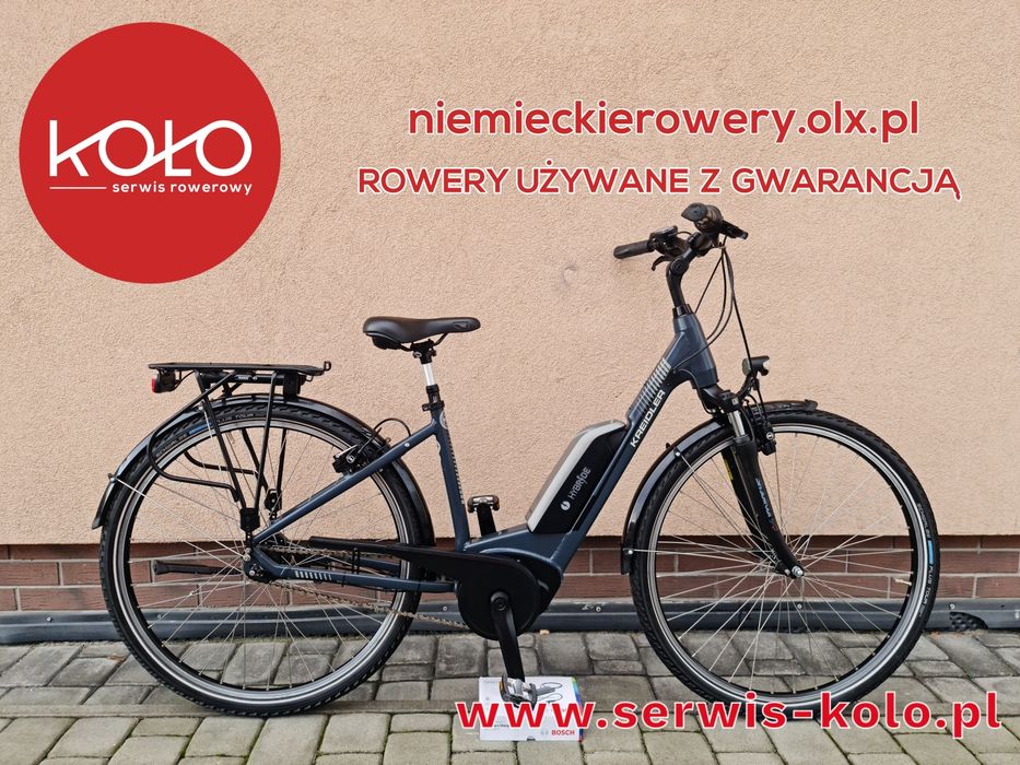 Rower elektryczny damski damka KREIDLER koła 28 SHIMANO aluminium WYS