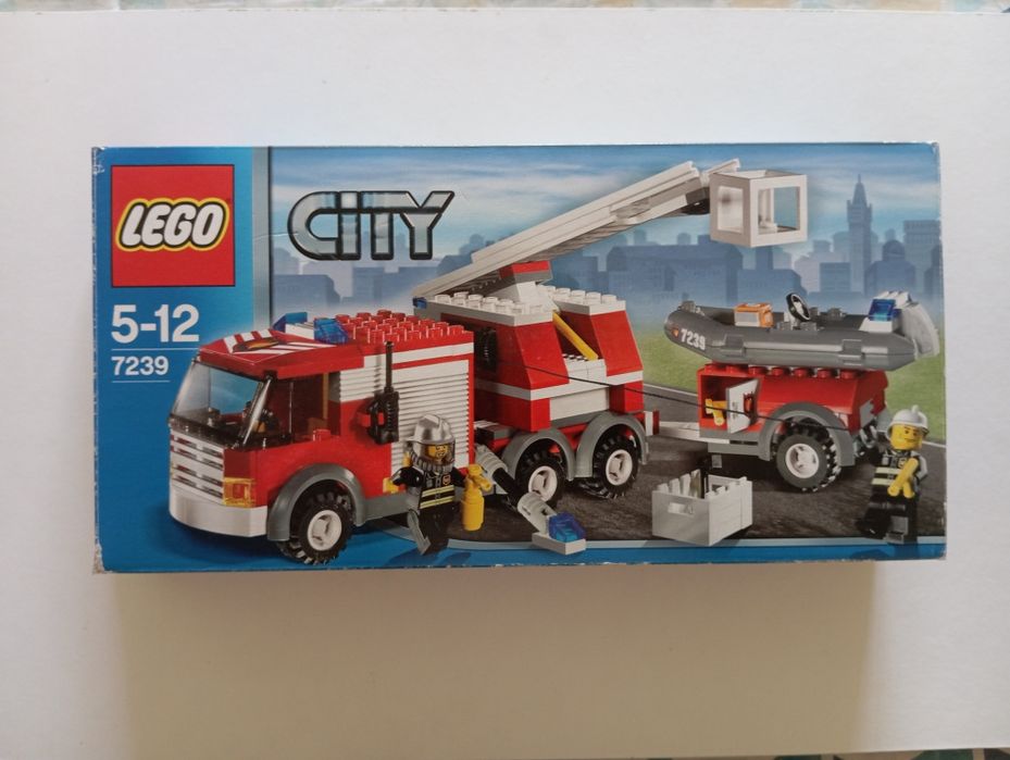 Conjunto Lego City Bombeiros