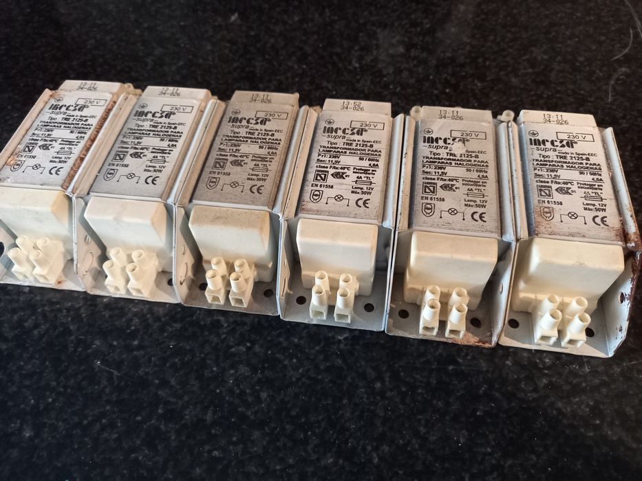 Transformadores (lote de 6)