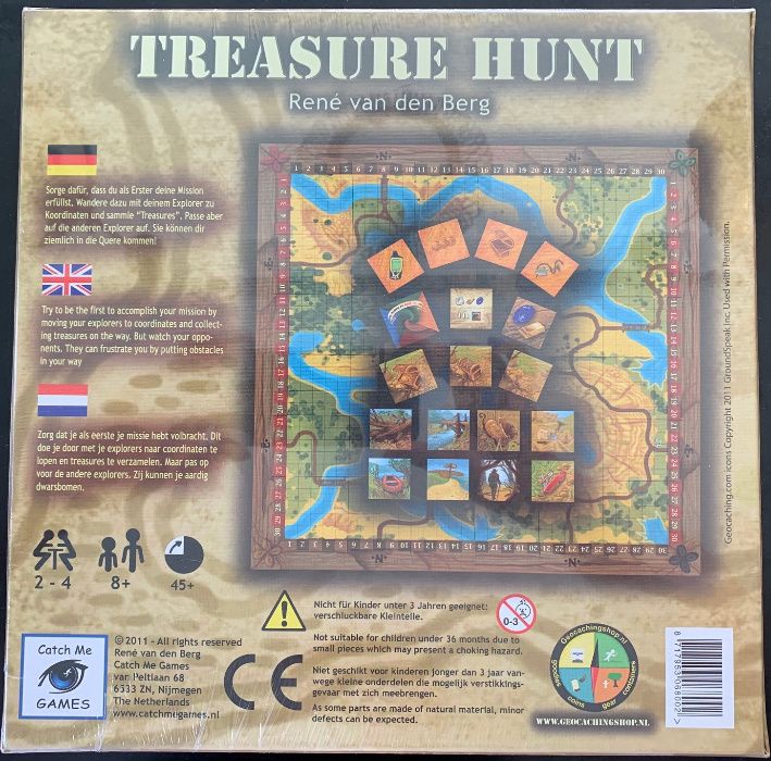 Jogo Treasure Hunt - Catch Me Games