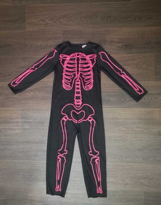 Карнавал маскарад костюм скелет 3 4 роки 98-04 геловін хеловін косплей