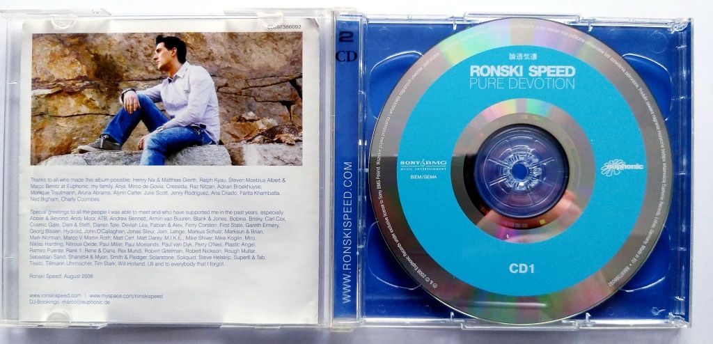 Ronski Speed Pure Devotion 2CD 2008r