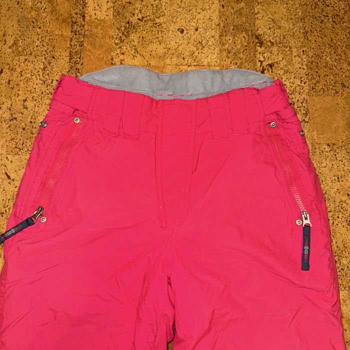 Яскраві рожеві/малинові Лижні/Сноубордичні штани Plusminus M