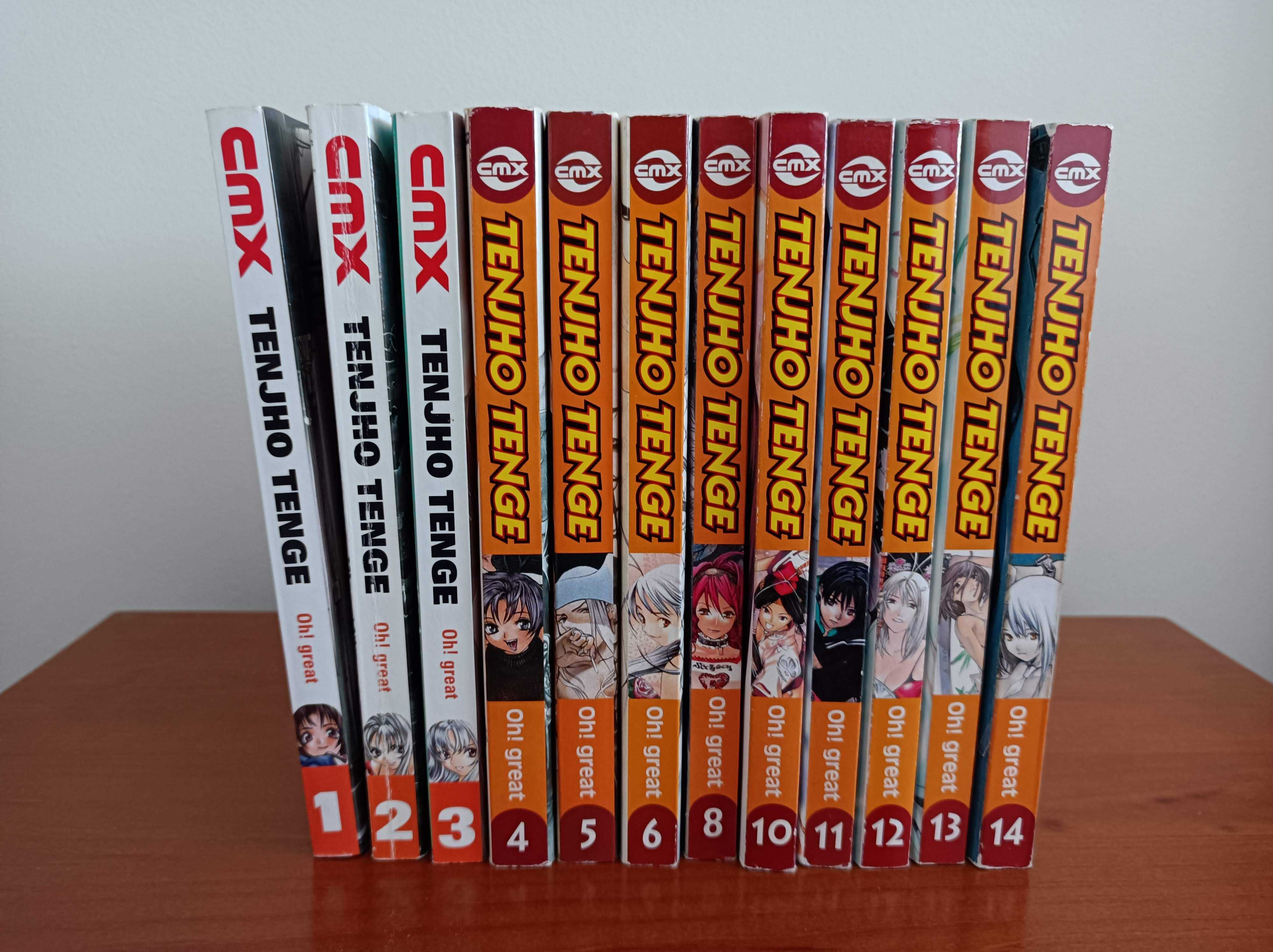 Manga Tenjou Tenge (12 vols)(Inglês)