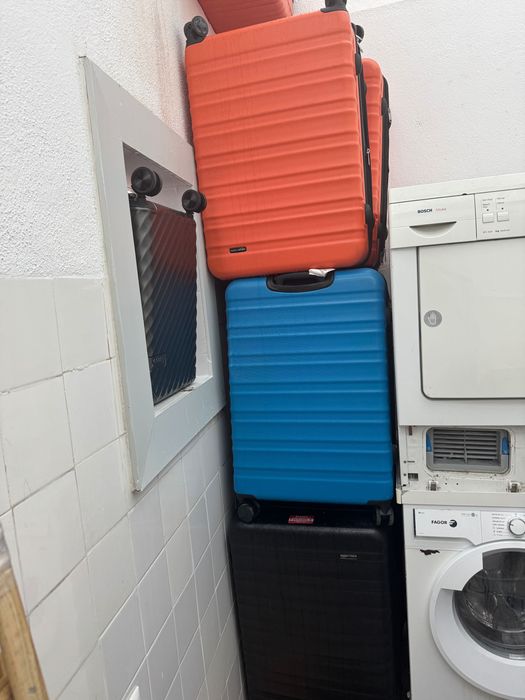 Vendo 12 malas rígidas Amazon extra grandes, novas e aprovadas TSA.