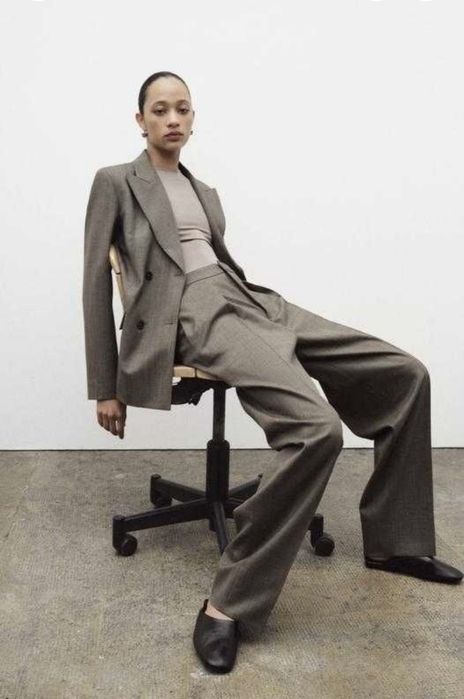 Брюки вовна zara