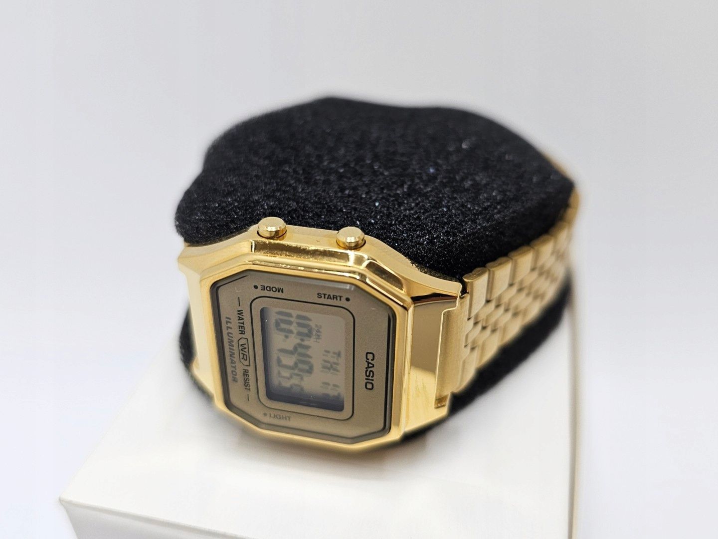 Zegarek casio la680wega-9er damski złoty retro vintage lcd 3 lata