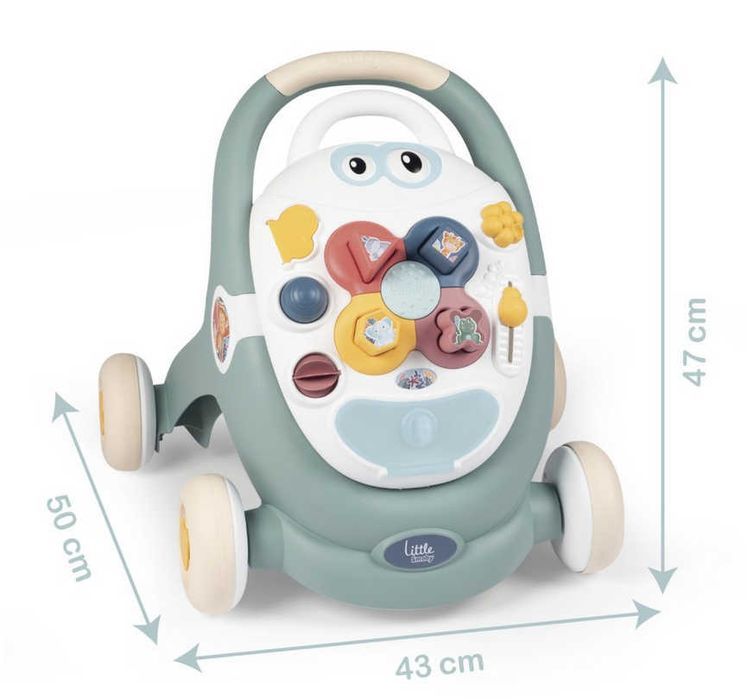 Smoby - Little 3 w 1 - chodzik dla dzieci