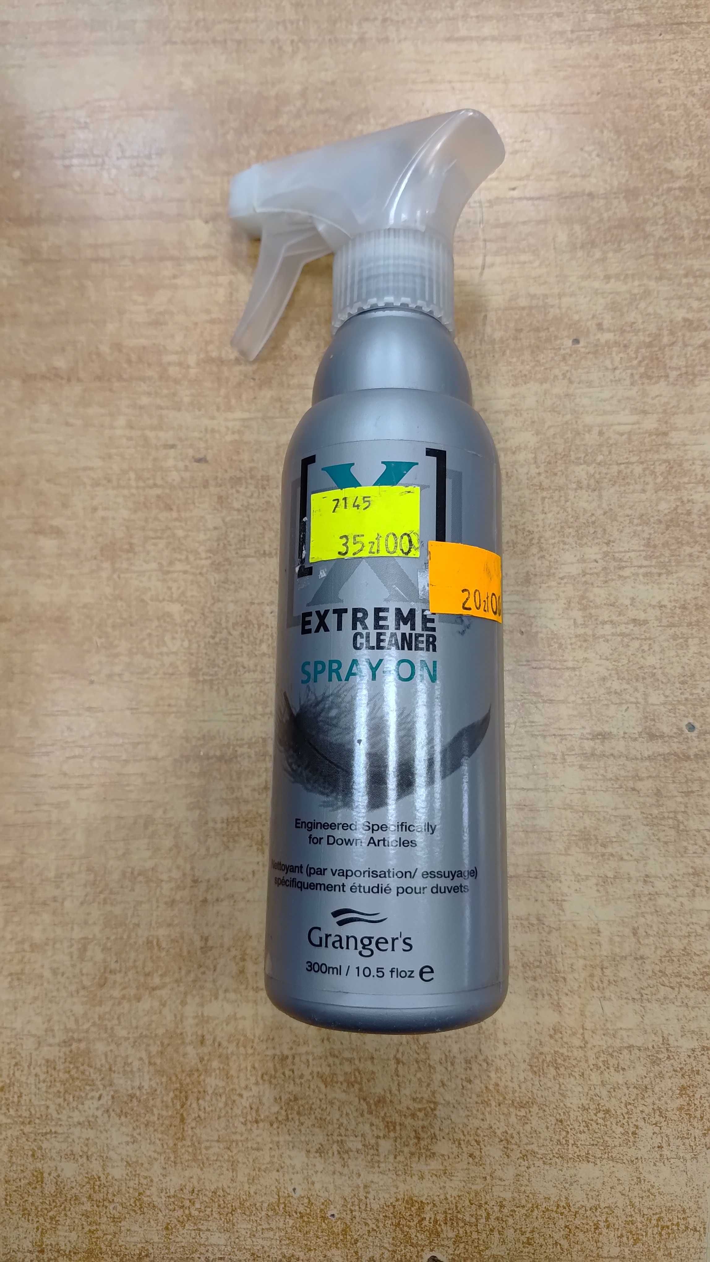 Spray czyszczący do puchu Extreme Cleaner Spray - on  Granger's