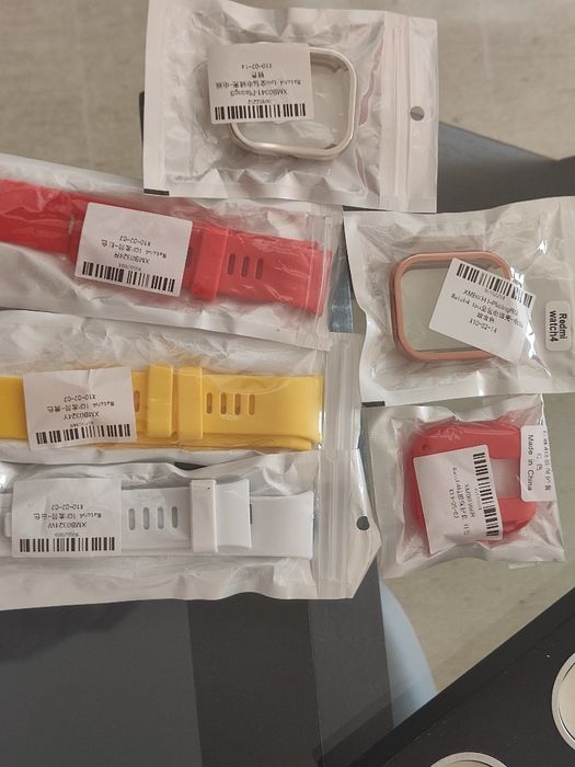 Braceletes e protetores de écran para smartwatch Xiaomi wach 4