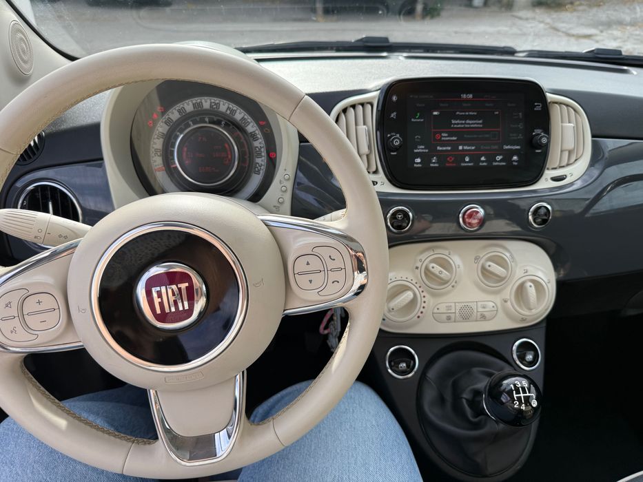 Fiat 500 1.2 Cinzento